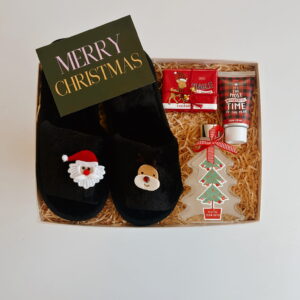 🎄Black Christmas - Pamper & Slipper box