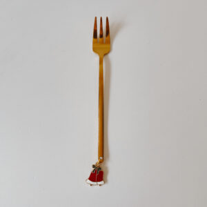 100% Black Christmas - Single Fork - Christmas Bell