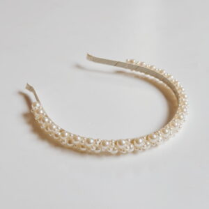 Alice Band - Medium sized Patterned Pearls