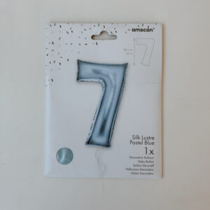 Number 7 Foil Balloon (blue)