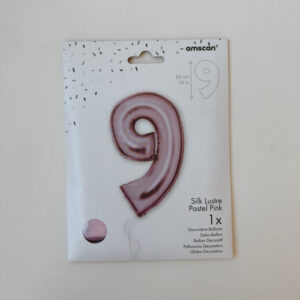 Number 9 Foil Balloon (purple)