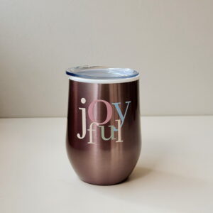 Coffee & Wine Tumbler - Joyful (Purple)