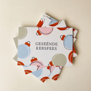 🎄Geseende Kersfees - Post Card