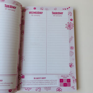 Stationery - 2025 Girls Diary