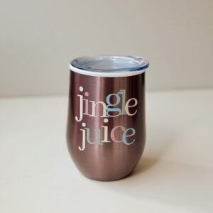 Coffee & Wine Tumbler - Jingle Juice (Purple)