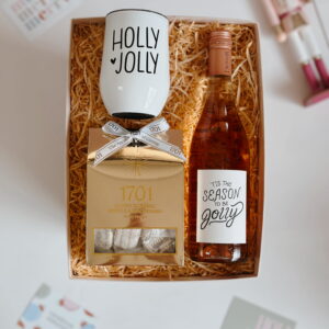 🎄 Christmas Wine & Nougat Box