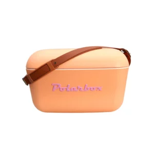 Polar Box - Peachy Orange with Brown Strap (20L)