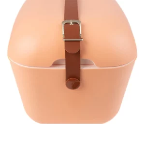 Polar Box - Peachy Orange with Brown Strap (20L)