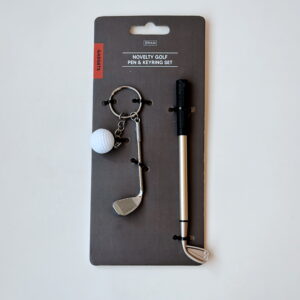 Stationery - Novelty Golf Pen & Keyring Set