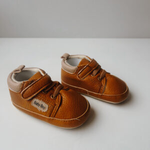 Baby Shoes - Tan Sneakers