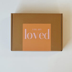 Large Brown Gift Box - You are Loved (24 x 32 x 8,5cm)