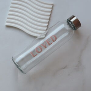 🩷Bottle - LOVED (GLASS)