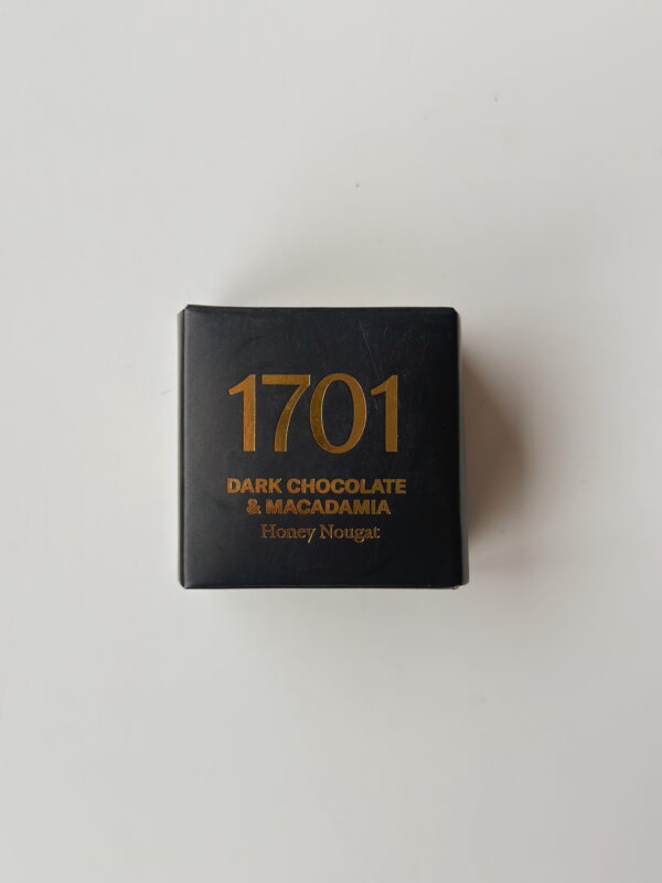 Sweet Treat - 1701 Dark Chocolate & Macadamia Honey Nougat 20g