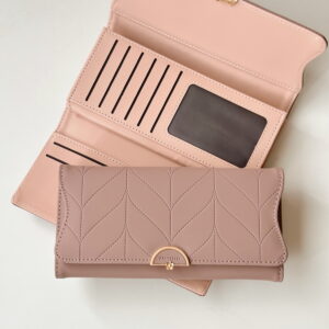 Ladies Wallet - Dark Blush Pink