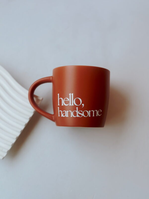 Mug - Orange (HELLO HANDSOME)