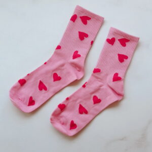 🩷Socks - Ladies Pink Hearts