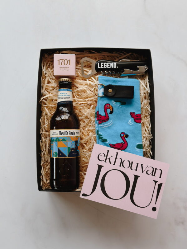 Men's Valentine Beer Box