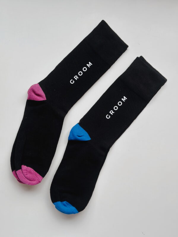 Socks - 1 x Pair Groom(Random Colour Selection)