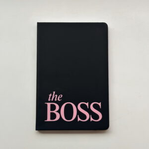 Stationery - Journal A5 - The Boss (Black)