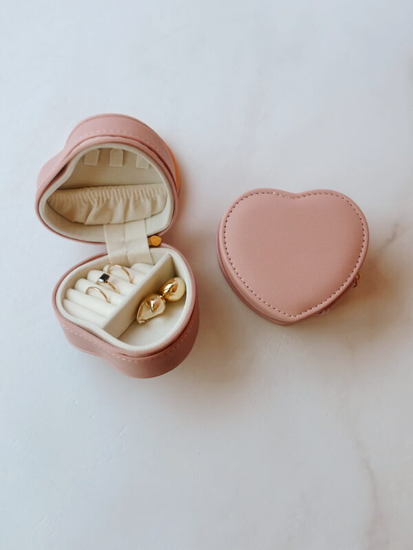 Jewellery Case - Pink Heart