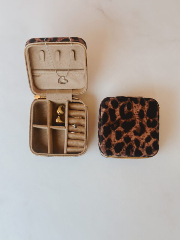 Jewellery Case - Leopard Print - Image 2