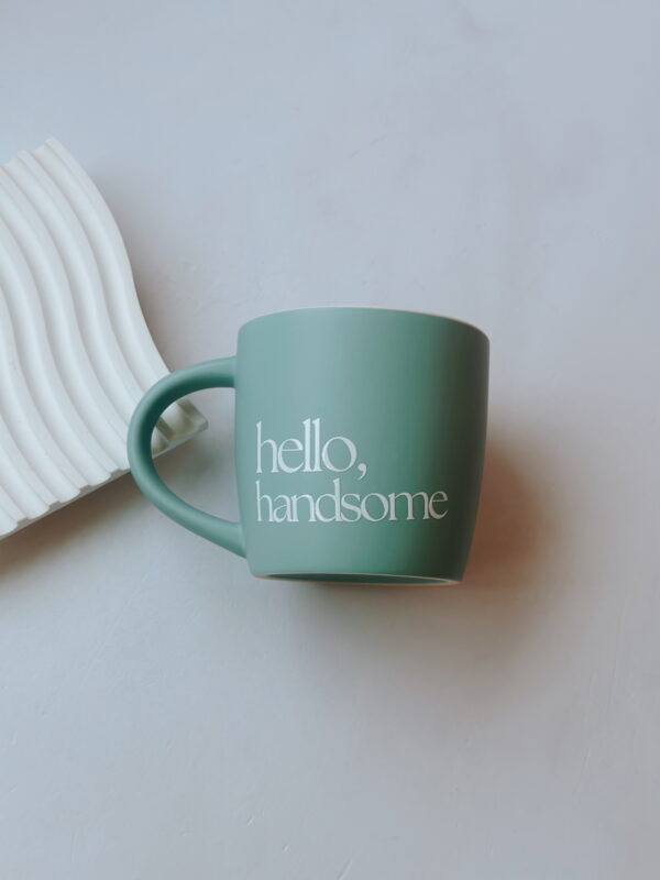 Mug - Blue (HELLO HANDSOME)