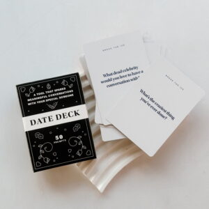 🩷 Game  - Date Deck (50 Promts that Spark Meaningful Conversations)