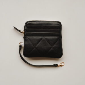 Ladies Mini Wallet & Card Holder (Black)