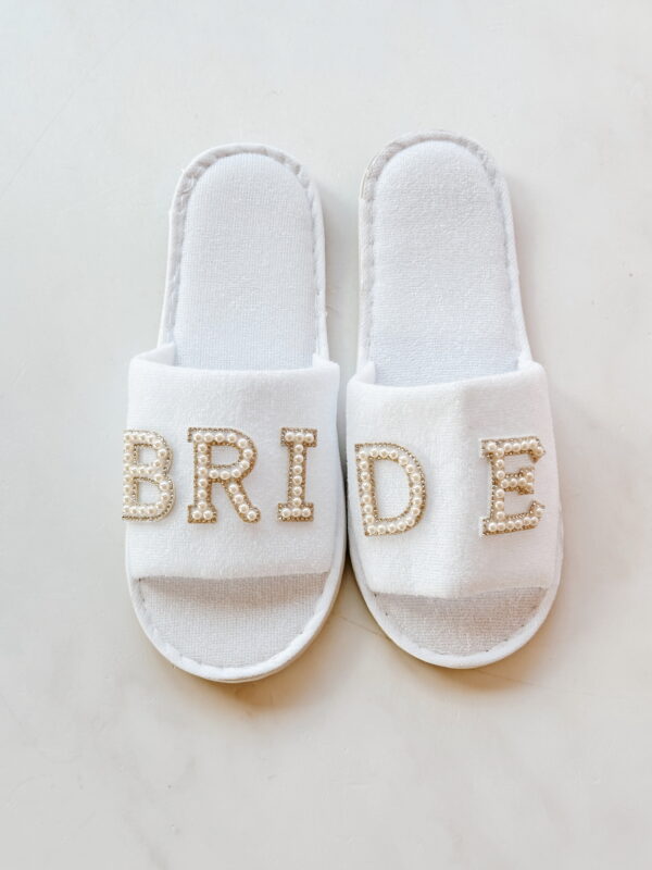 Slippers - Bride in Pearls - Image 2