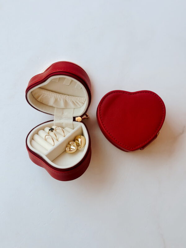 Jewellery Case - Red Heart