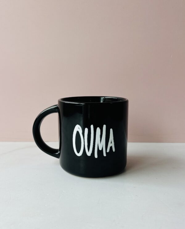 Mug - Ouma (Black Mug)