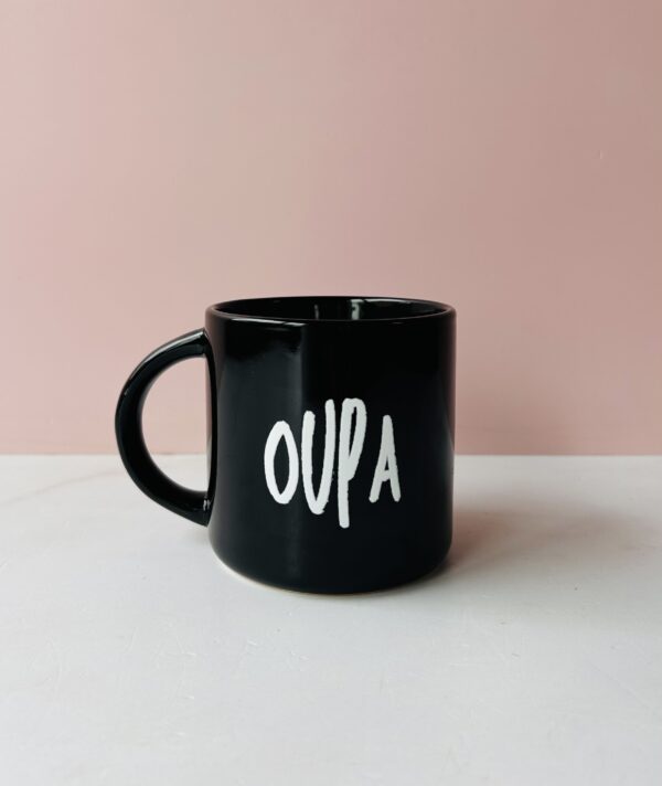 Mug - Oupa (Black Mug)