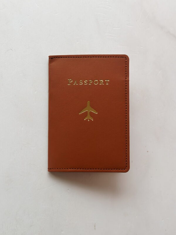 Card & Passport Case - Brown