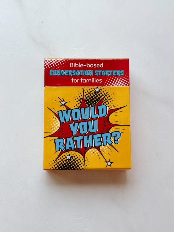 Game  - Would you Rather? (Bible-based Conversation starters for families)