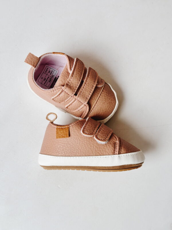 Baby Shoes - Dusty Pink Sneakers