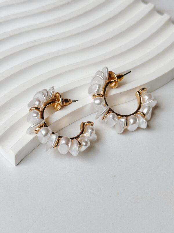 🩷JEWELLERY - Pearl Hoops