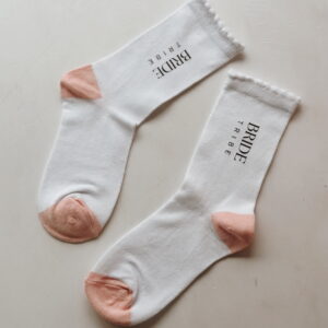 Ladies Socks - Bride Tribe (random colour heel & toe selection)