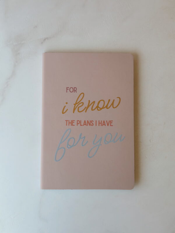 🐰 Stationery - Journal A5 - (I know the plans I have for you) (Lilac)