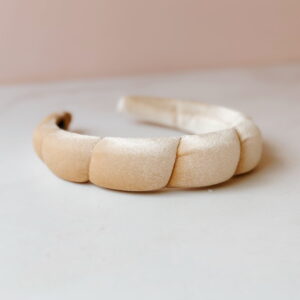 Makeup Headband - Cream