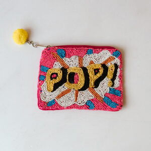 Cosmetic & Money Pouch - Beaded (POP)