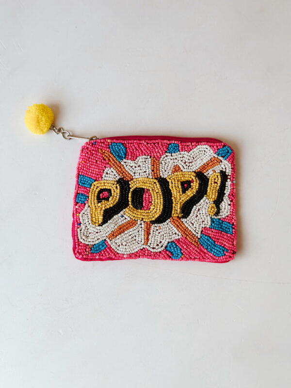 Cosmetic & Money Pouch - Beaded (POP)