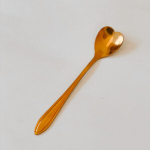 Gold Heart Teaspoon