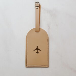 Luggage Tag - Cream