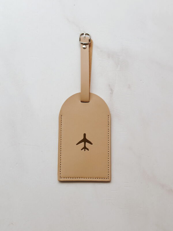 Luggage Tag - Cream