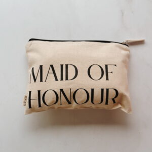 Cosmetic Bag - Maid of Honour (Cream)