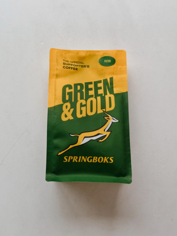 Coffee Springboks Green & Gold - The Official Supporters Coffee (Filter)