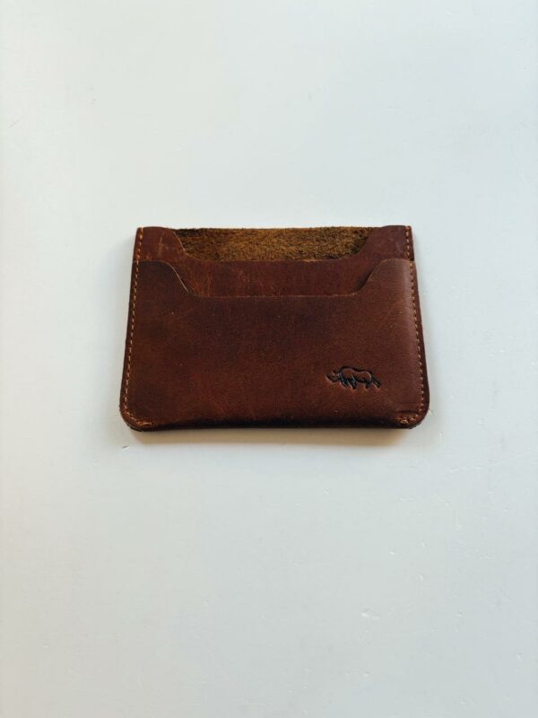 🫶🏼 Leather Card Holder - Dark Brown - Image 2