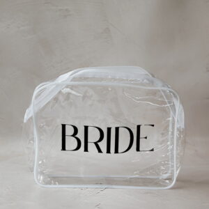 Cosmetic Bag - Bride (Transparent)