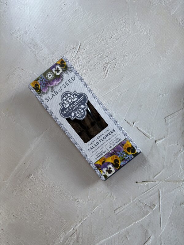 🐆 Home - Gardening - Slab of Seed (Salad Flowers)