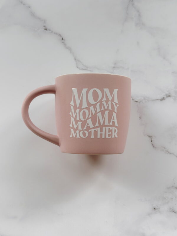 🐆 Mug - Mom, Mommy, Mama, Mother (Lilac Pink)